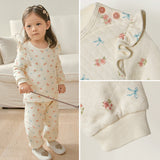 Korean Kids Thermal Pajamas Set-Lilly