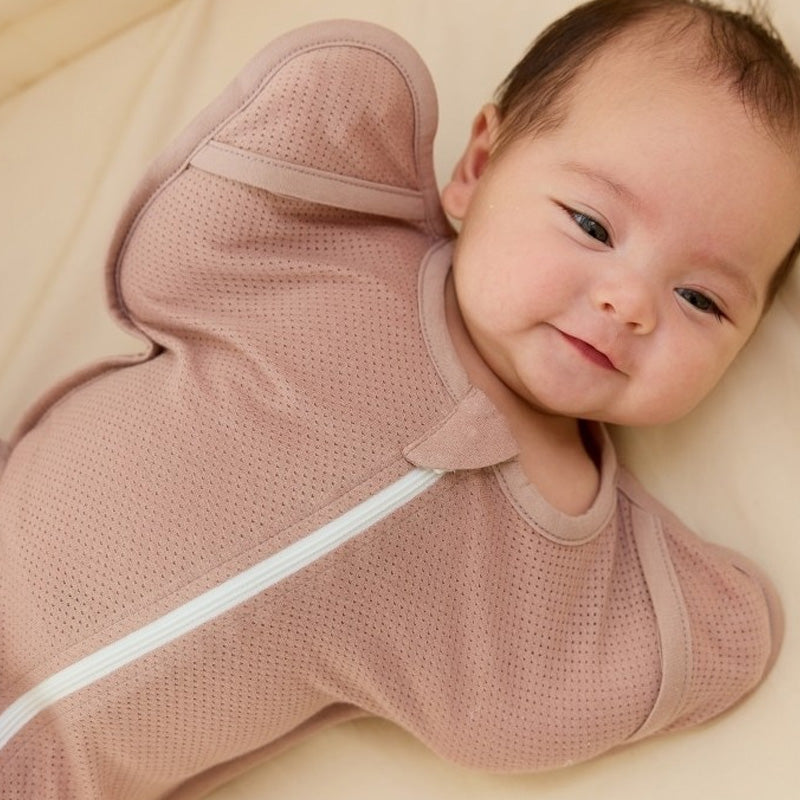 Korean Modal Mesh Baby Swaddle For 0-6m