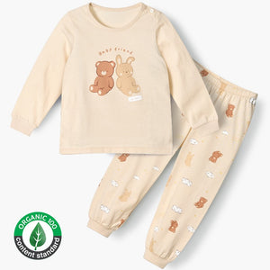Korean Kids Organic Pajamas Set-Good Friend