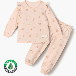 Korean Kids Organic Pajamas Set-Tea Time