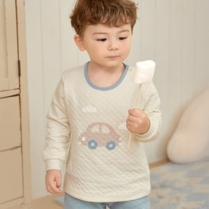 Korean Kids Thermal Pajamas Set-Bom Car