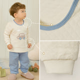 Korean Kids Thermal Pajamas Set-Bom Car