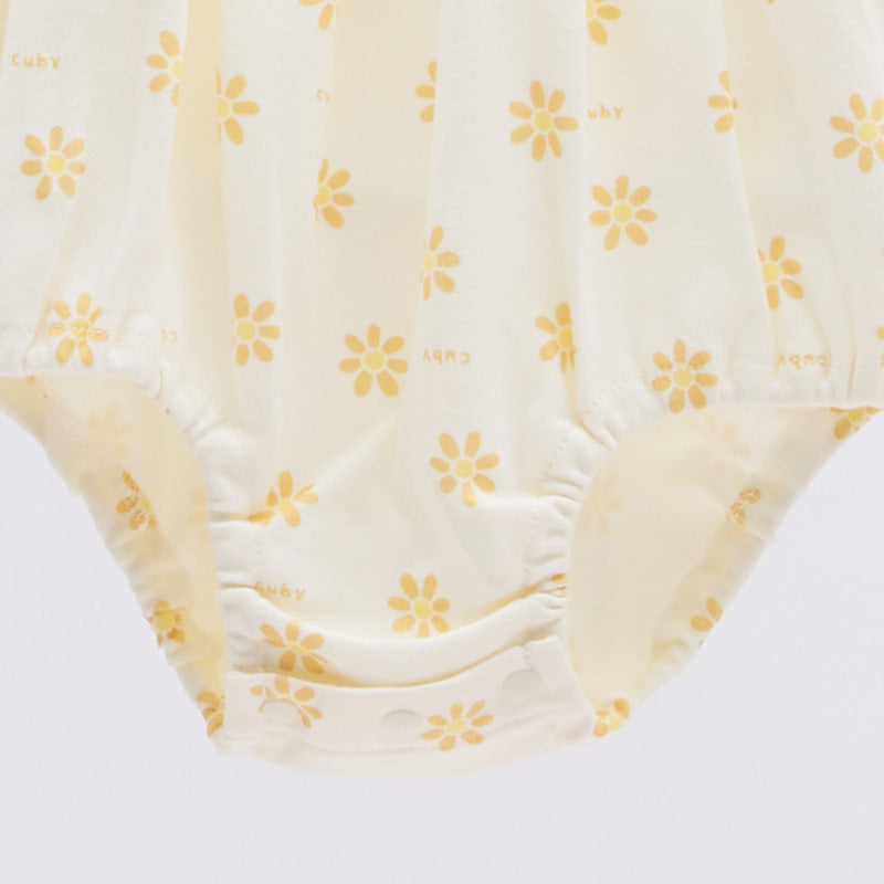 Lia Floral Baby Bodysuit & Cardigan Set