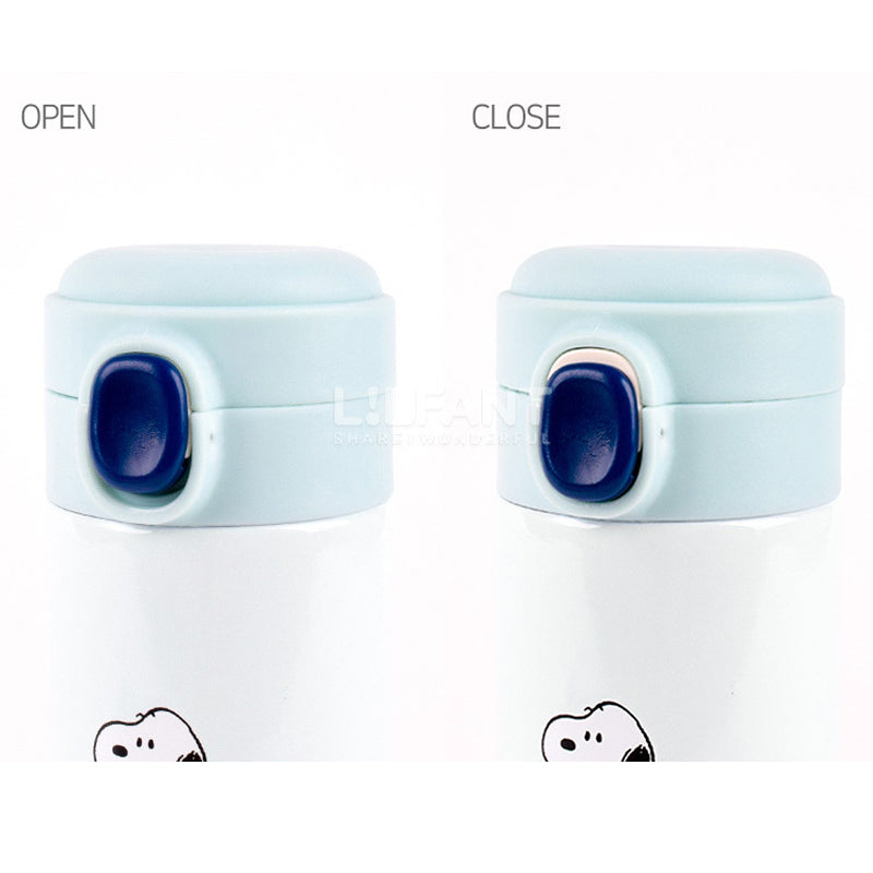 Stainless Capsule One-touch Tumbler 400ml -Snoopy