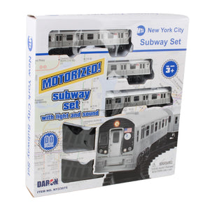 Daron MTA 3 PIECE TRAIN SET W/TRACK