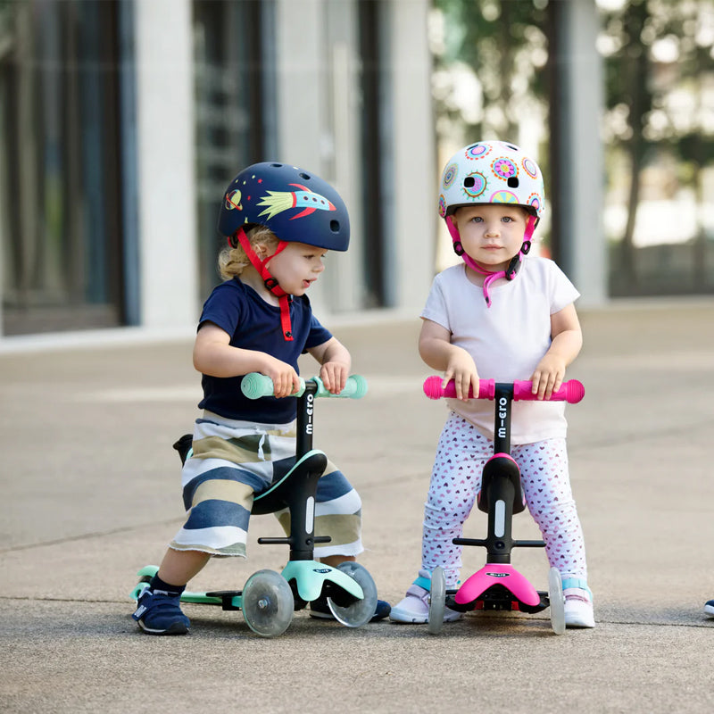 Micro Kickboard Mini Plus Kick Kids' Scooter With Led Lights