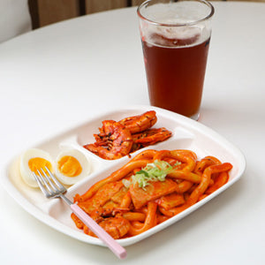 Simple Kids Divided Plates-3 Compartment (Dishwasher & Microwave Safe)