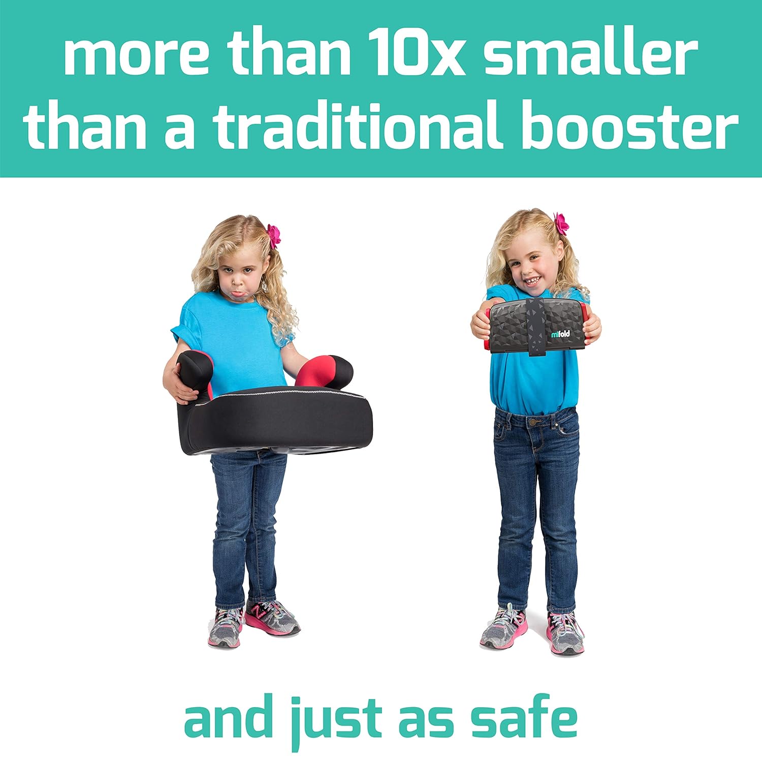 Mifold Comfort grab-and-go booster Seat