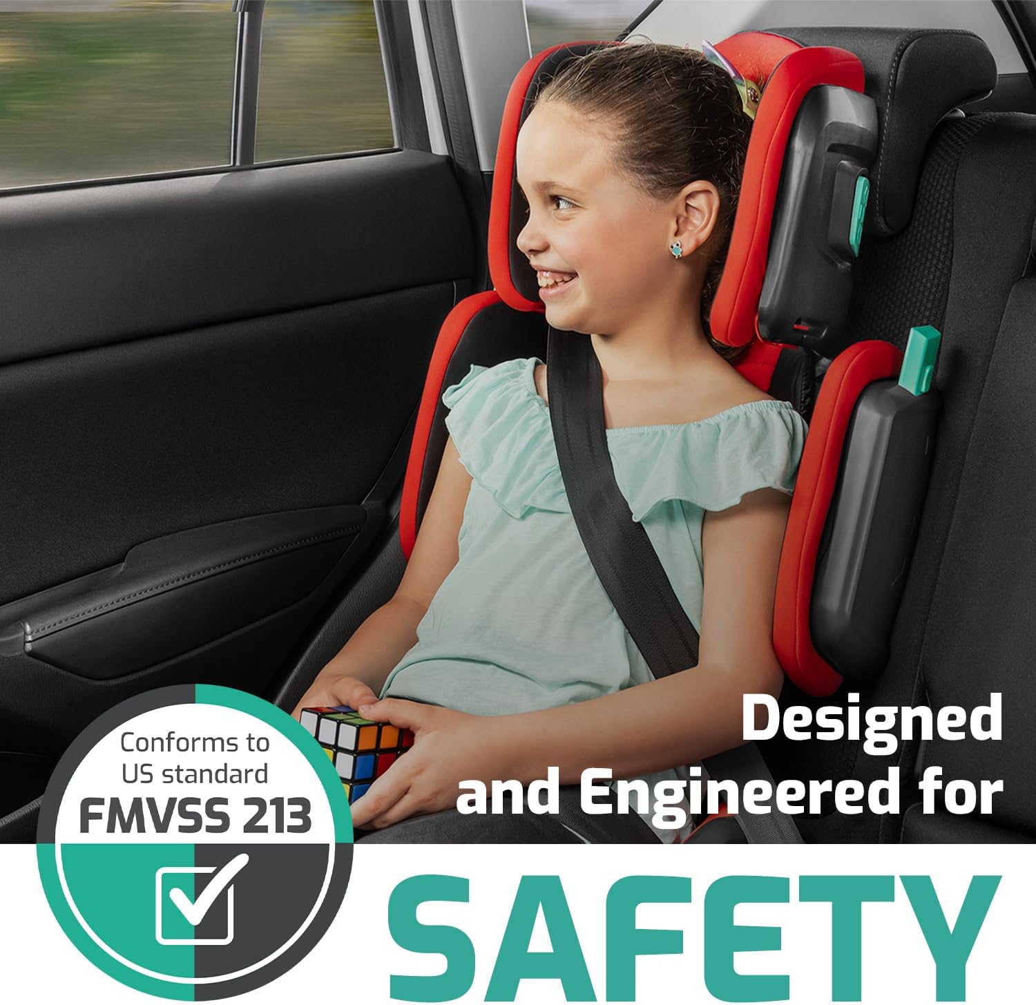 Mifold Hifold fit-and-fold Booster Car Seat