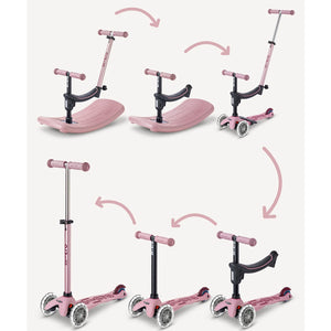 Micro Kickboard Micro Mini Deluxe Rock & Go LED Age 1 - 6