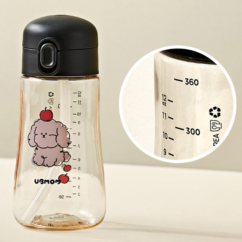 UBMOM Mong & Mongza Safety PPUS One Touch Straw Cup 360ml