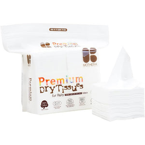Mother-K Premium Dry Tissue For Baby 160pcs