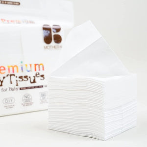Mother-K Premium Dry Tissue For Baby 160pcs