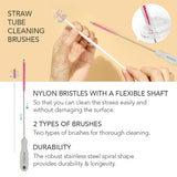 Mother-K Straw Brush 2pcs Set