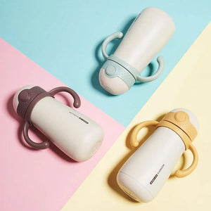 Mother-K Hug Tumbler Stainless Straw Cup 350ml