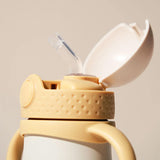 Mother-K Hug Tumbler Stainless Straw Cup 350ml