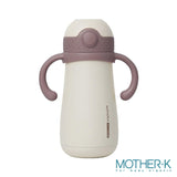 Mother-K Hug Tumbler Stainless Straw Cup 350ml