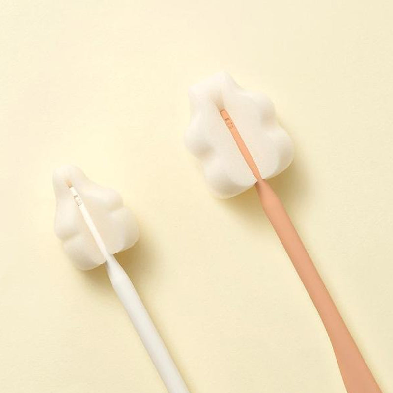 Moyuum Long Handle Sponge Brush For Bottle & Cup 3p Set