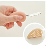 Moyuum Silicone Self-Feeding Heart Spoon & Fork Set