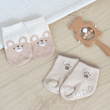 BABY & I Newborn Anti-Slip Socks