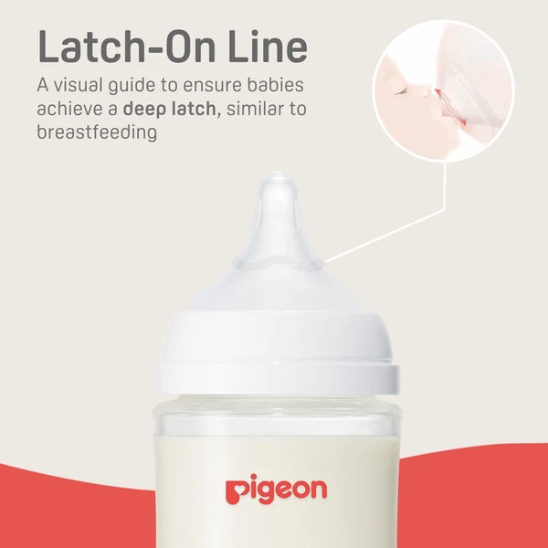 Pigeon Silicone Nipple (SS) 0+ Months, 4 pack