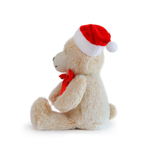 OB Designs Little Theo Christmas Bear Soft Toy 10" / 25cm