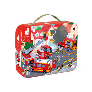 Janod Fireman Puzzle - 24 pieces