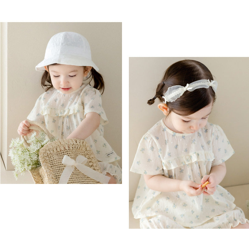 Happy Prince Pani Baby Blouse & Shorts Set