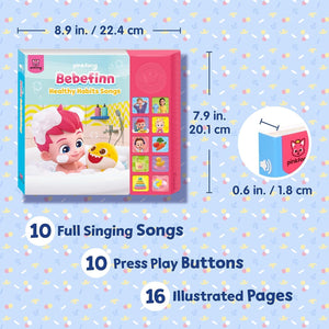 Pinkfong Bebefinn Healthy Habits Sound Book