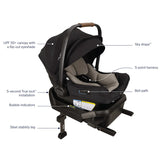 Nuna PIPA Aire Infant Car Seat + PIPA Series Base