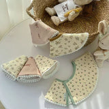 Pom Pom Cotton Baby Bib