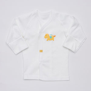 Korean Pony Reversible Newborn Gift Set (Baby Hat, Kimono Top, Mittens, and Swaddle Blanket)