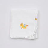 Korean Pony Reversible Newborn Gift Set (Baby Hat, Kimono Top, Mittens, and Swaddle Blanket)