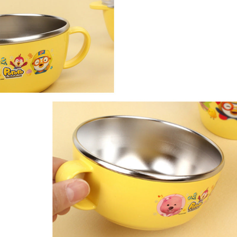 Pororo Non-slip Stainless Bowl