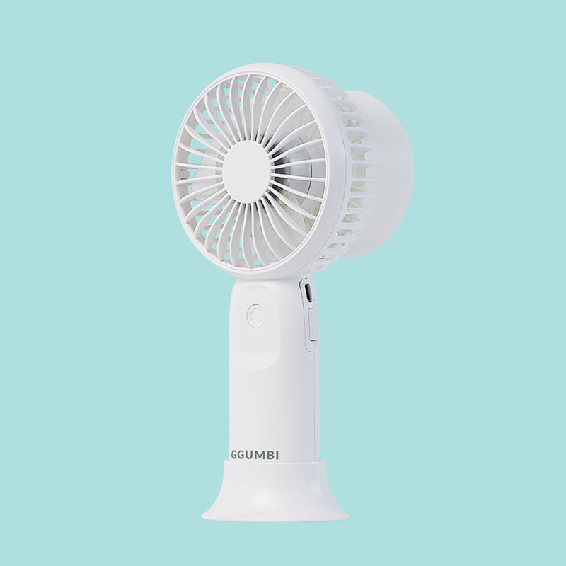 GGUMBI Mini Ice Cooling Fan with 4000mAh Power Bank