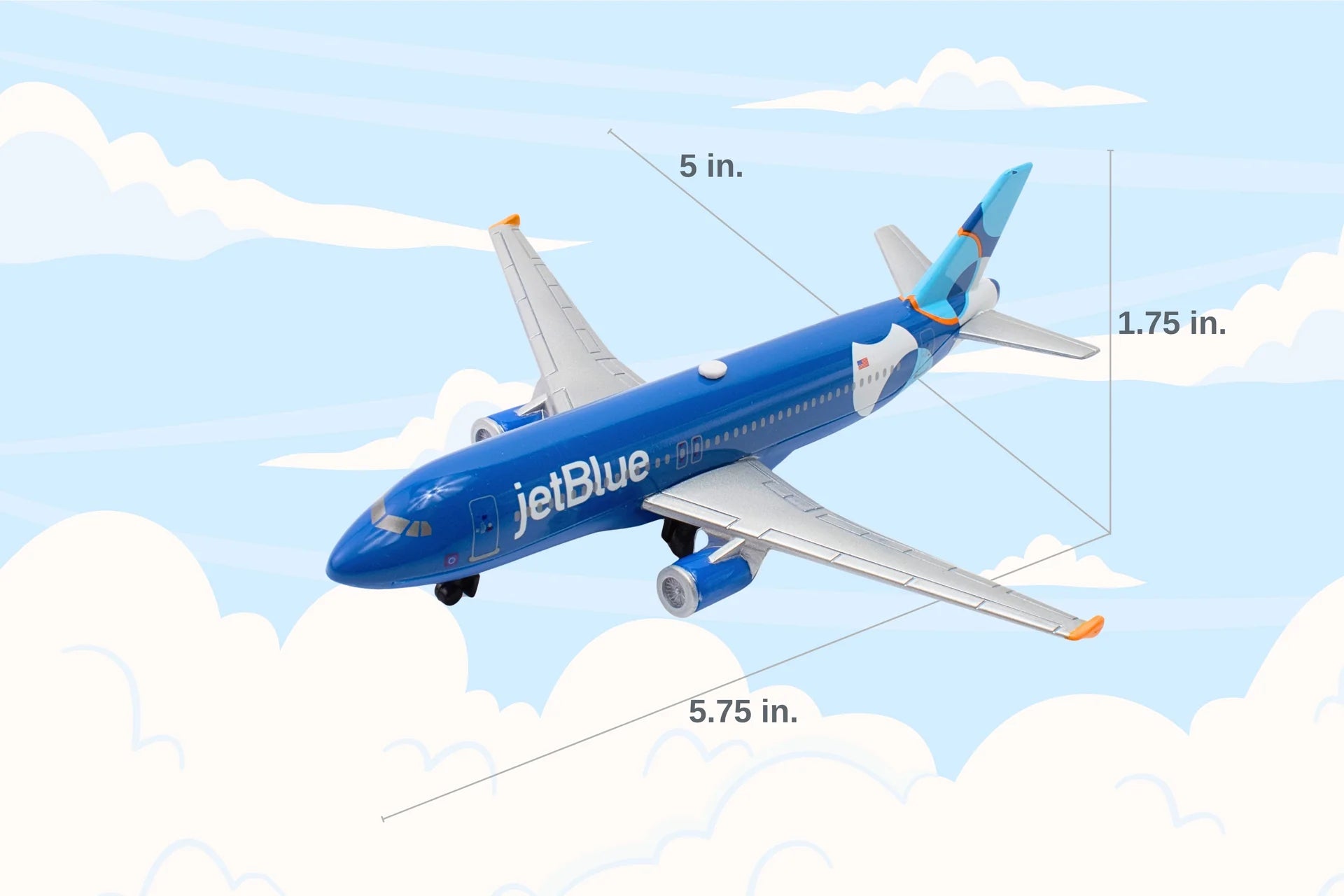 Daron JETBLUE SPOTLIGHT SINGLE PLANE