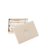 Korean Rabbit Gomi Newborn Gift Set (Kimono Top, Mittens, Bib, Booties and Swaddle Blanket)