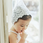 Korean Rose Lace Bonnet Hat