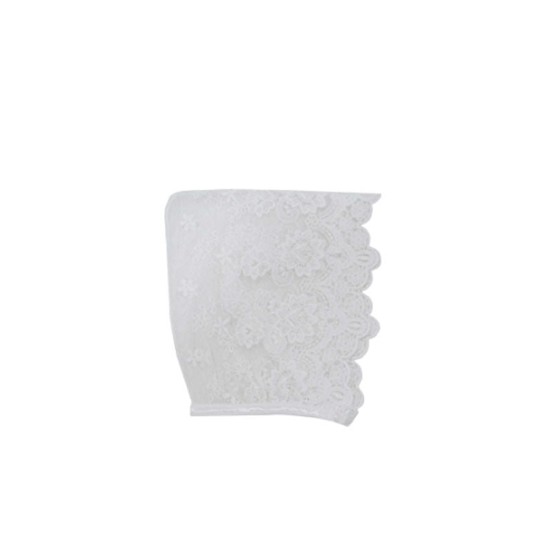 Korean Rose Lace Bonnet Hat