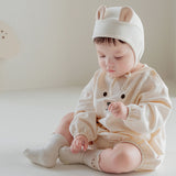 Happy Prince Rows Coveralls Set