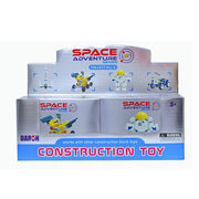 Daron SPACE ADVENTURE MINI CONTRUCTION SET PDQ SET OF 8
