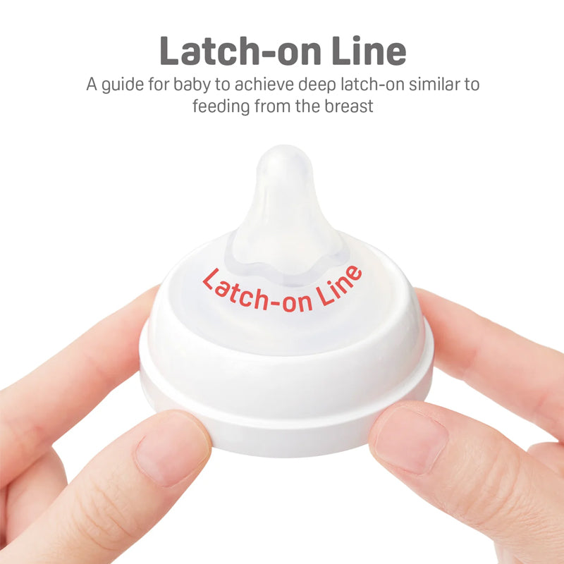 Pigeon Silicone Nipple (M), 3+ Months, 2 pack