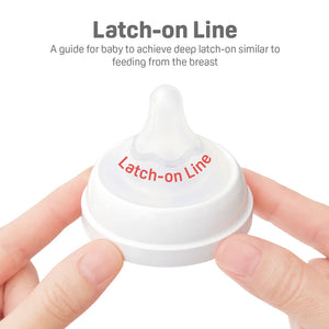 Pigeon Silicone Nipple (M), 3+ Months, 2 pack