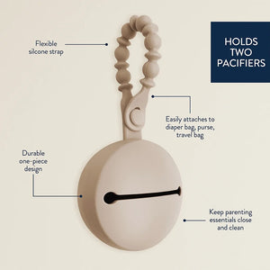Itzy Ritzy Silicone Paci Pod Toast