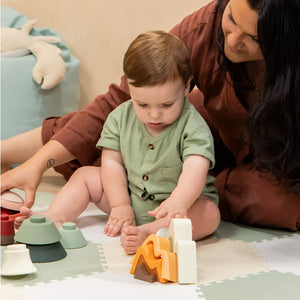 Coco Village Silicone Stackable Forest Set (16 pcs)