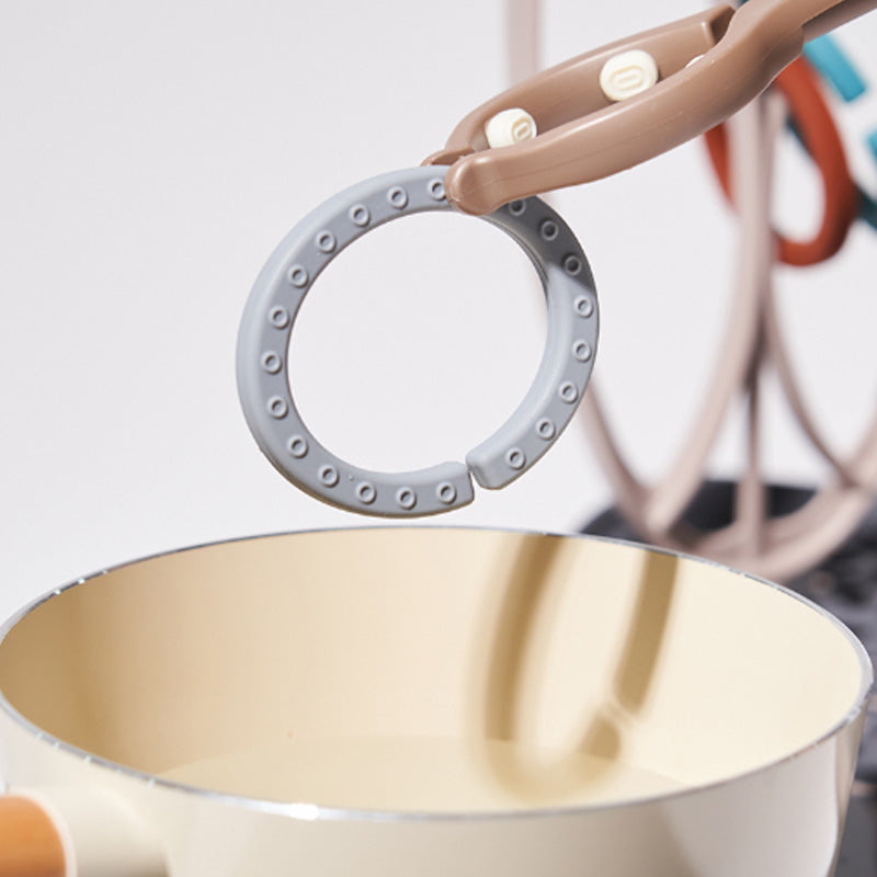 Mother-K Silicone Teether Ring 6p Pastel