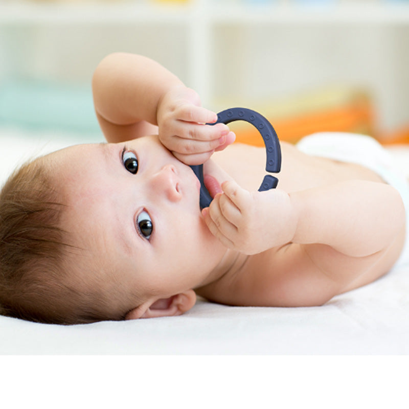 Mother-K Silicone Teether Ring 6p Pastel