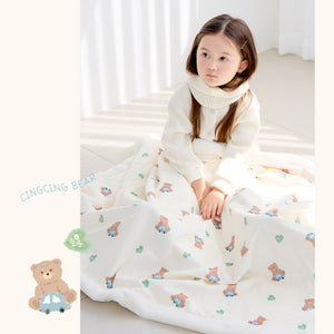 Bebenuvo Cloud Fur Snow Blanket-Cingcing Bear