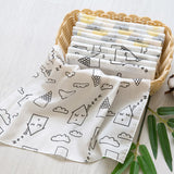 Soft Bamboo Washcloth For Baby 10pcs - Cloud