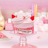 Kawaii Slime Strawberry Mousse Fluffy Butter Slime